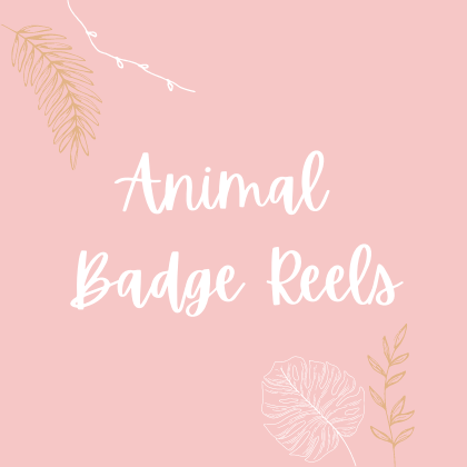 Animal Badge Reels