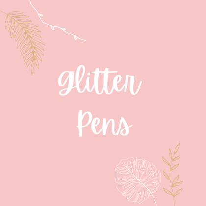 Mon-Fri *Funny* Glitter Pen