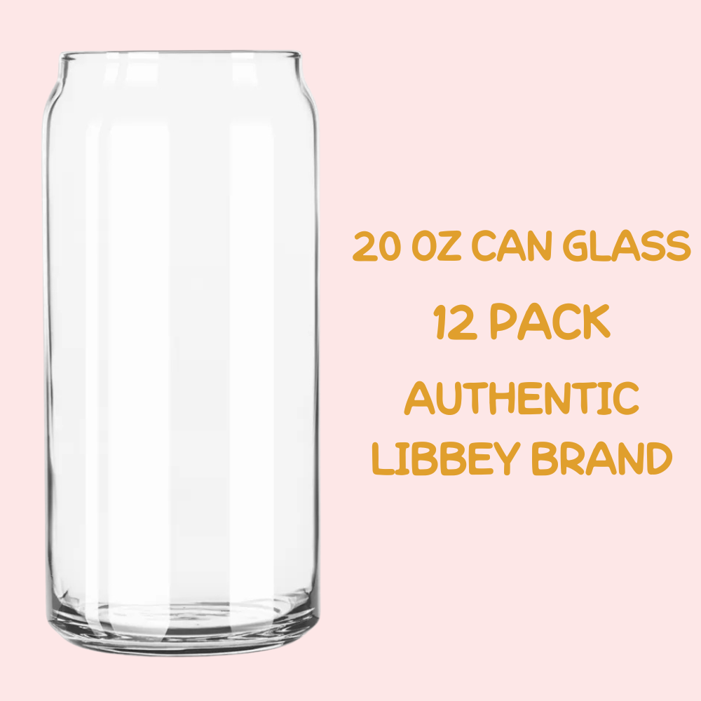 20oz Libbey Can Glass (12pk) – SparklesnMoreCo