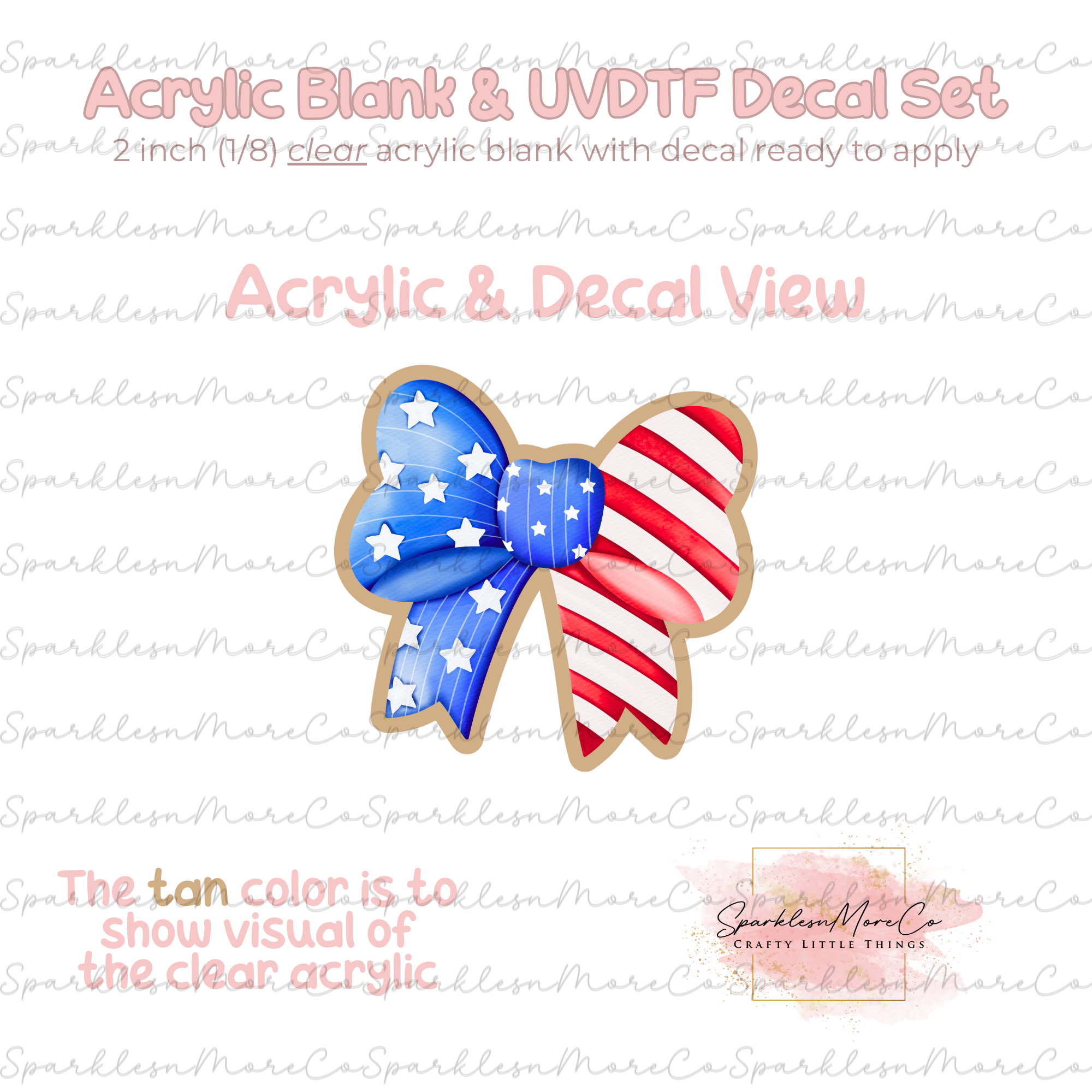 Acrylic Blank and Decal Sets